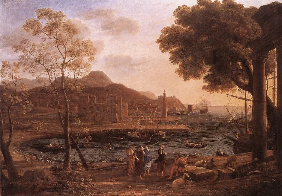 Scena portuale con Heliades dolente - Wallraf, Richartz, Museum & Fondation Corboud